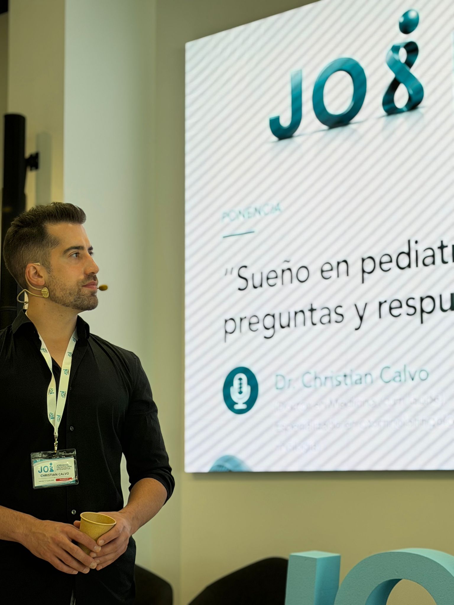 Christian at JOI Conference Dr. Christian Calvo at JOI Conference
